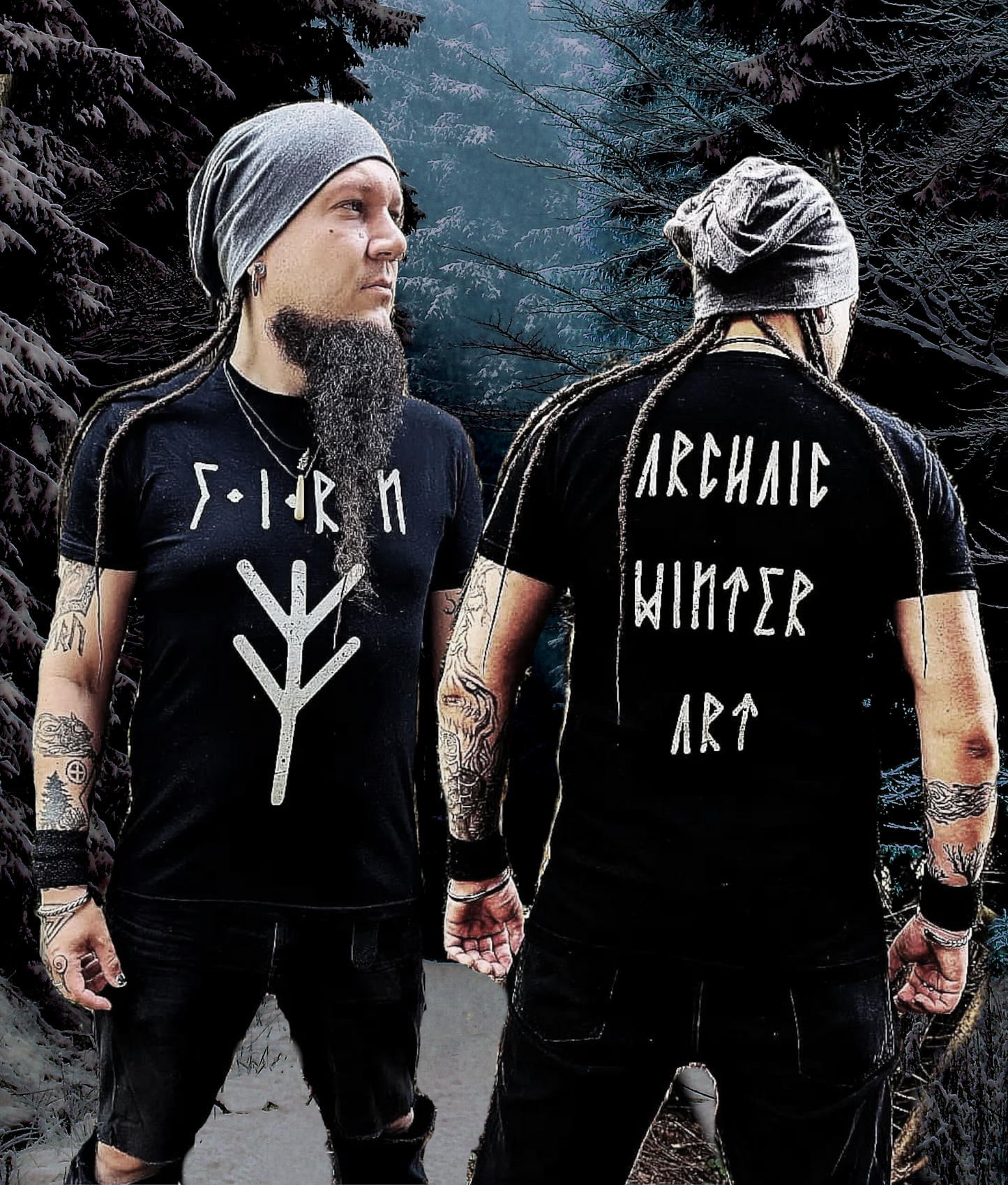 FIRN Shirt "Archaic Winter Art"